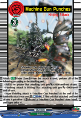 Machine Gun Punches - D-BT13/EX11EN - EX