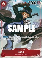 Sabo - OP05-007 - SR - Foil - Alternate Art