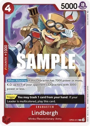 Lindbergh - OP05-017 - R - Foil