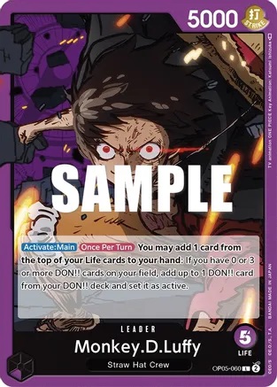 Monkey.D.Luffy - OP05-060 - L