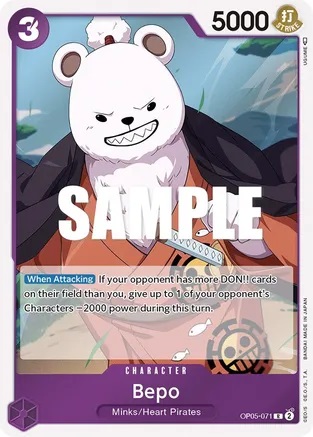 Bepo - OP05-071 - R - Foil