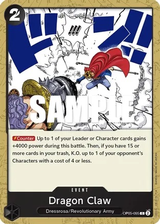 Dragon Claw - OP05-095 - C Dragon Claw - OP05-095 - C