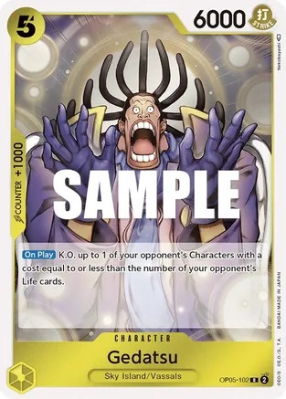 Gedatsu - OP05-102 - R - Foil
