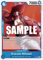 Dracule Mihawk - P-052 (Sealed Battle Kit Vol. 1)