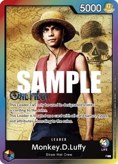 Monkey.D.Luffy (Leader Pack - Live Action) (Sealed Battle 2023 Vol. 1)