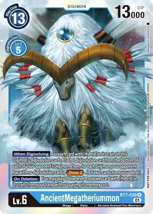 AncientMegatheriummon - BT7-030 - P (Event Pack 3) - Foil