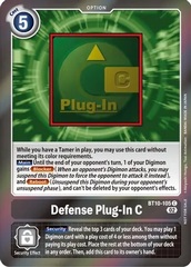 Defense Plug-In C - BT10-105 - P (Event Pack 4) - Foil