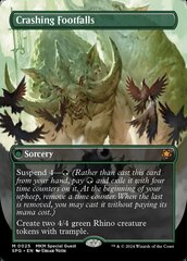 Crashing Footfalls - Foil - Borderless