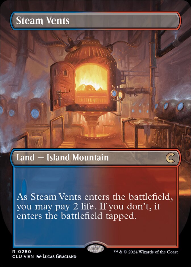 Steam Vents (0280) (Borderless) - Foil