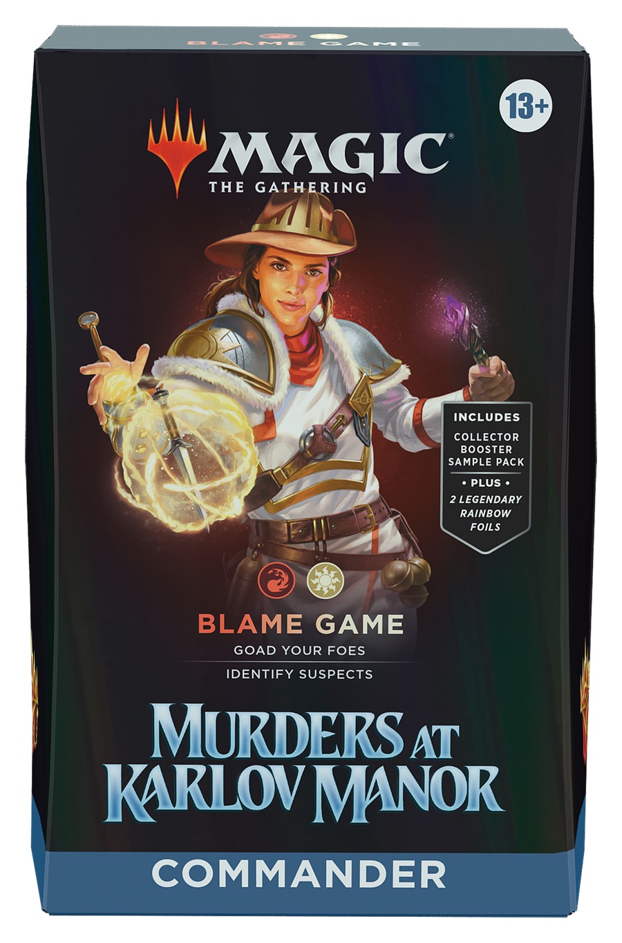 Murders at Karlov Manor Commander Deck - Blame Game - Magic: The Gathering  » MTG Preconstructed Decks - Turn Zero Games