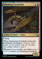 Gleaming Geardrake - Foil