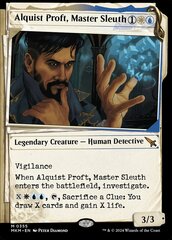 Alquist Proft, Master Sleuth (Showcase)