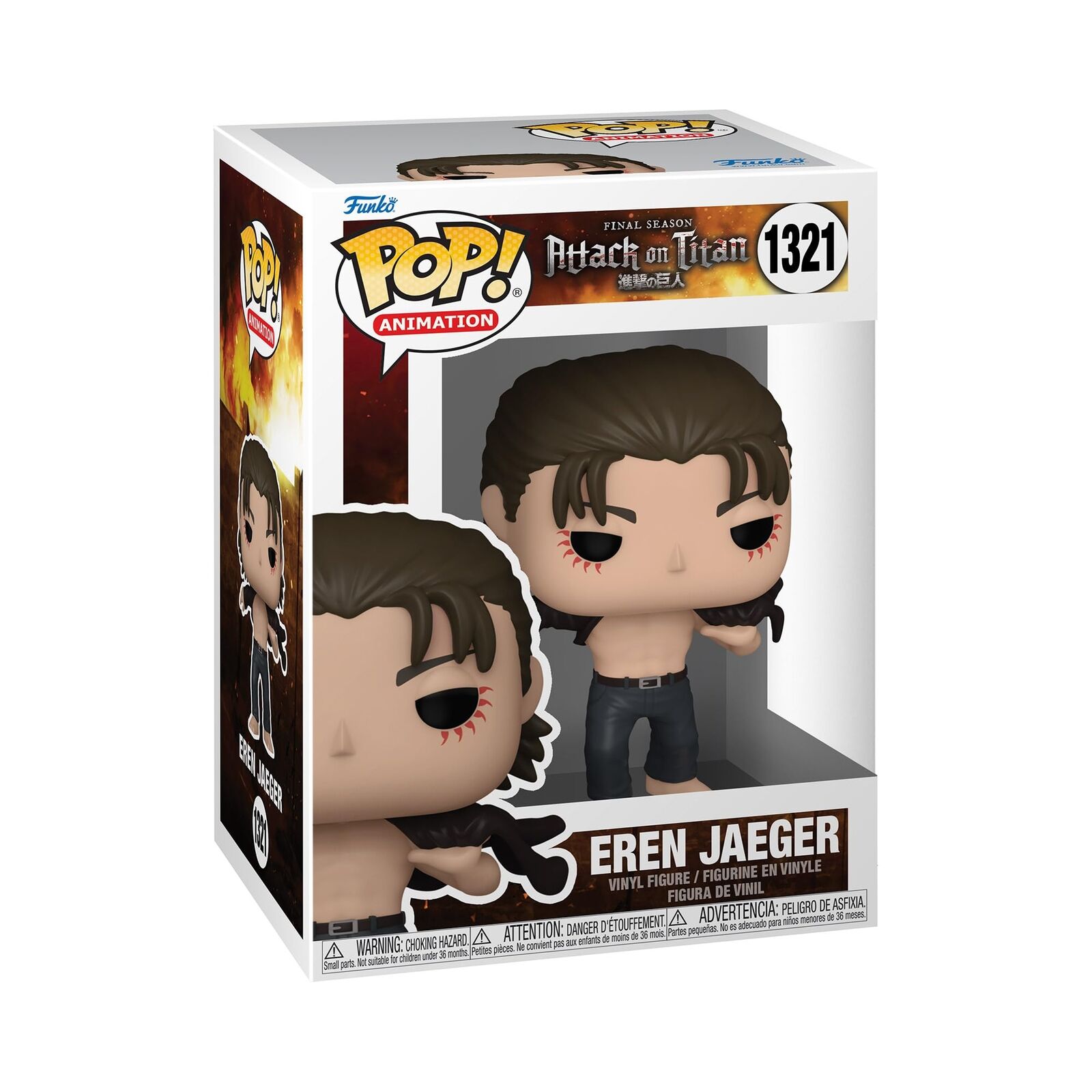 Pop Anime Attack On Titan Eren Jaeger