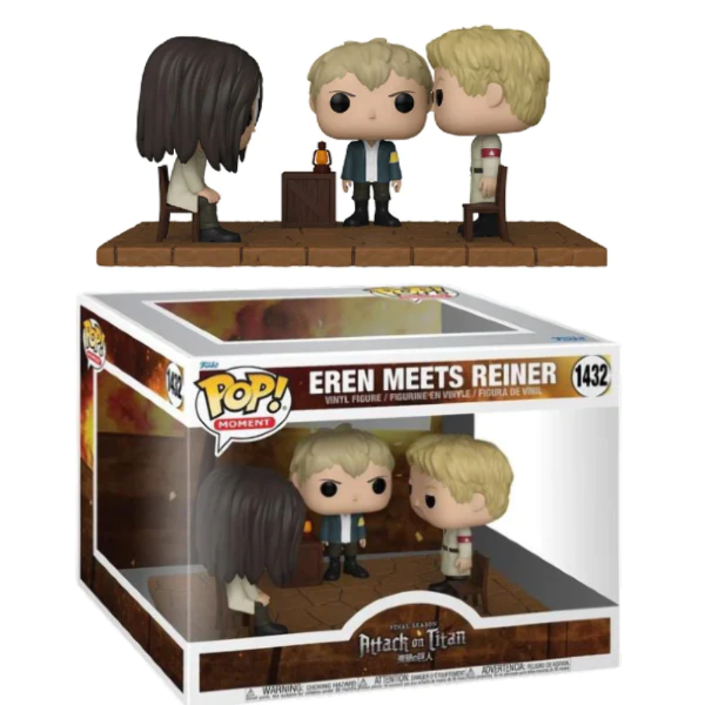 Pop Moment Attack On Titan Eren Meets Reiner