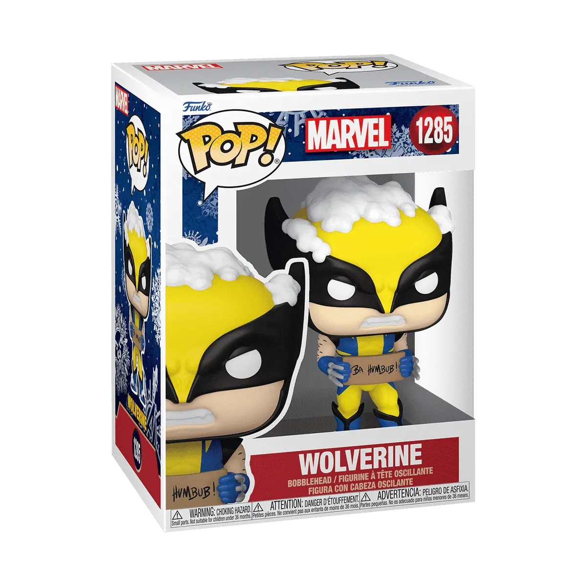 Pop Holiday Marvel Wolverine W/ Sign