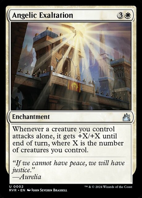 Angelic Exaltation - Foil