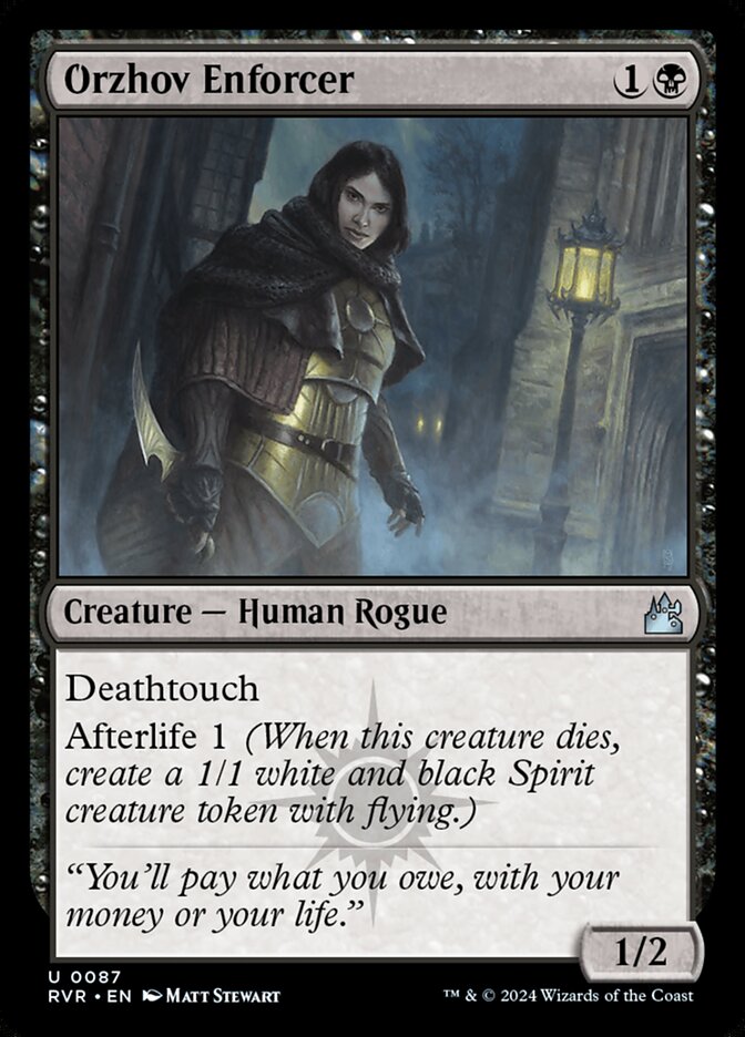 Orzhov Enforcer - Foil