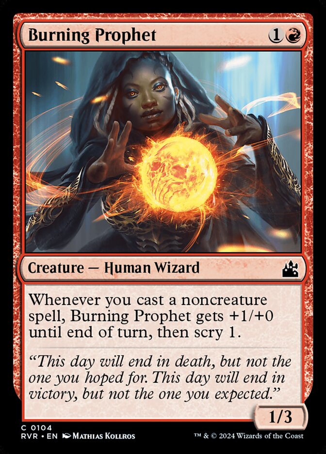 Burning Prophet - Foil