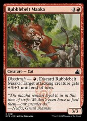 Rubblebelt Maaka - Foil