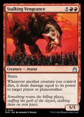 Stalking Vengeance - Foil