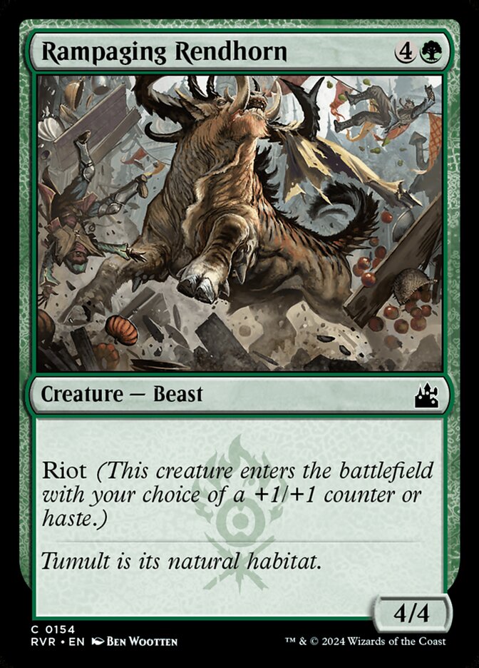 Rampaging Rendhorn - Foil