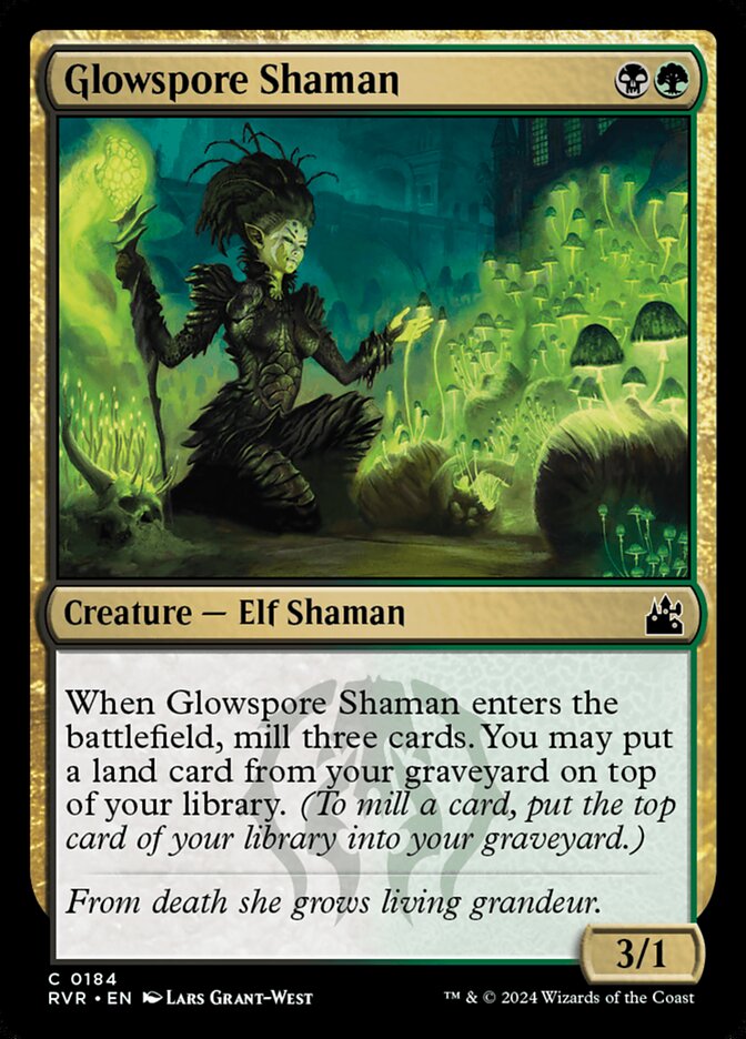 Glowspore Shaman - Foil