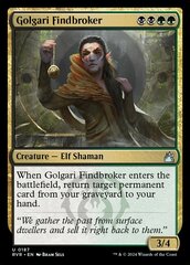 Golgari Findbroker - Foil