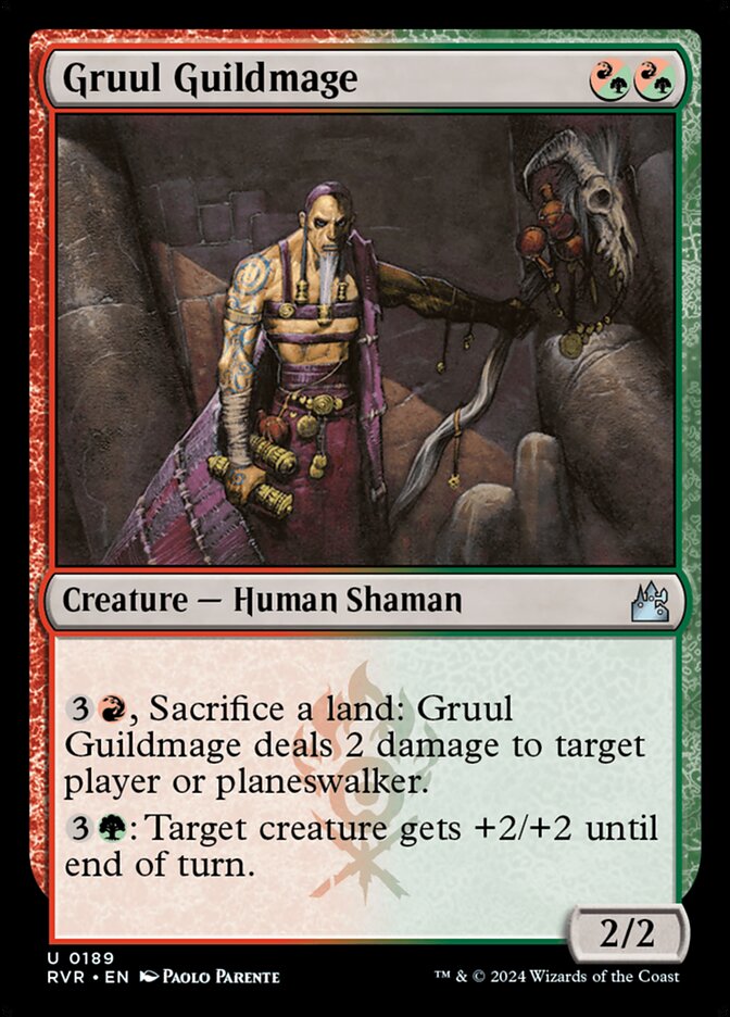 Gruul Guildmage - Foil