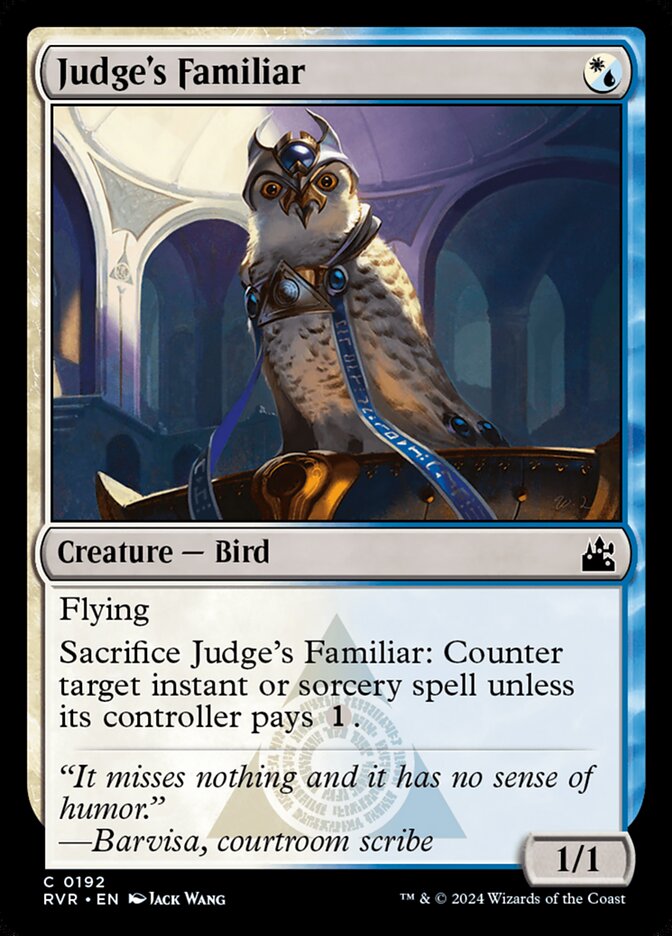 Judges Familiar - Foil