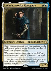 Lavinia, Azorius Renegade - Foil