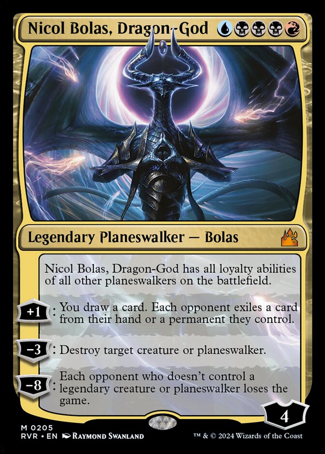 Nicol Bolas, Dragon-God - Foil