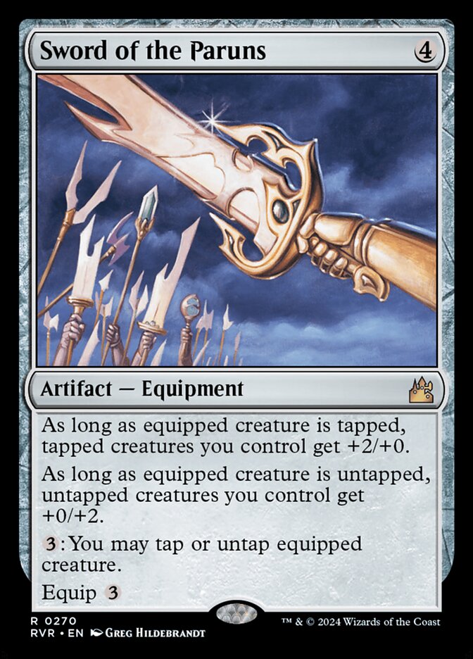 Sword of the Paruns - Foil