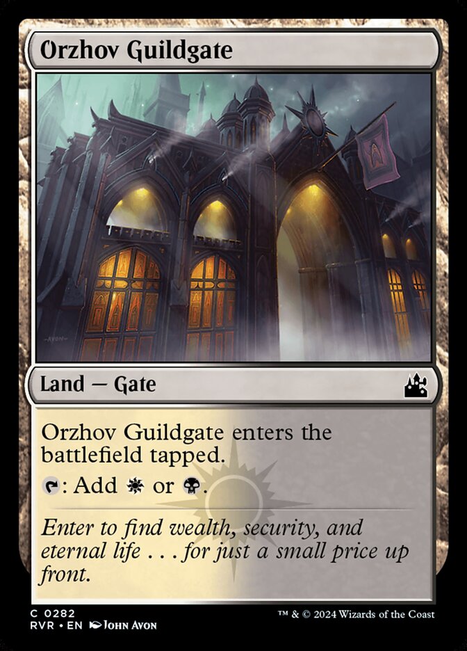 Orzhov Guildgate - Foil