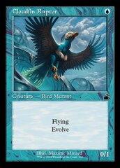 Cloudfin Raptor - Foil - Retro Frame