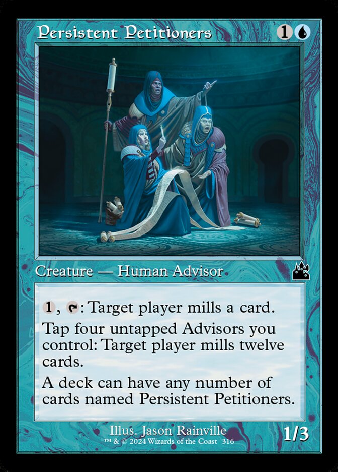 Persistent Petitioners - Retro Frame