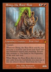 Ilharg, the Raze-Boar - Retro Frame