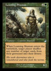 Loaming Shaman - Foil - Retro Frame