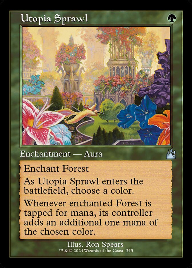 Utopia Sprawl - Foil - Retro Frame