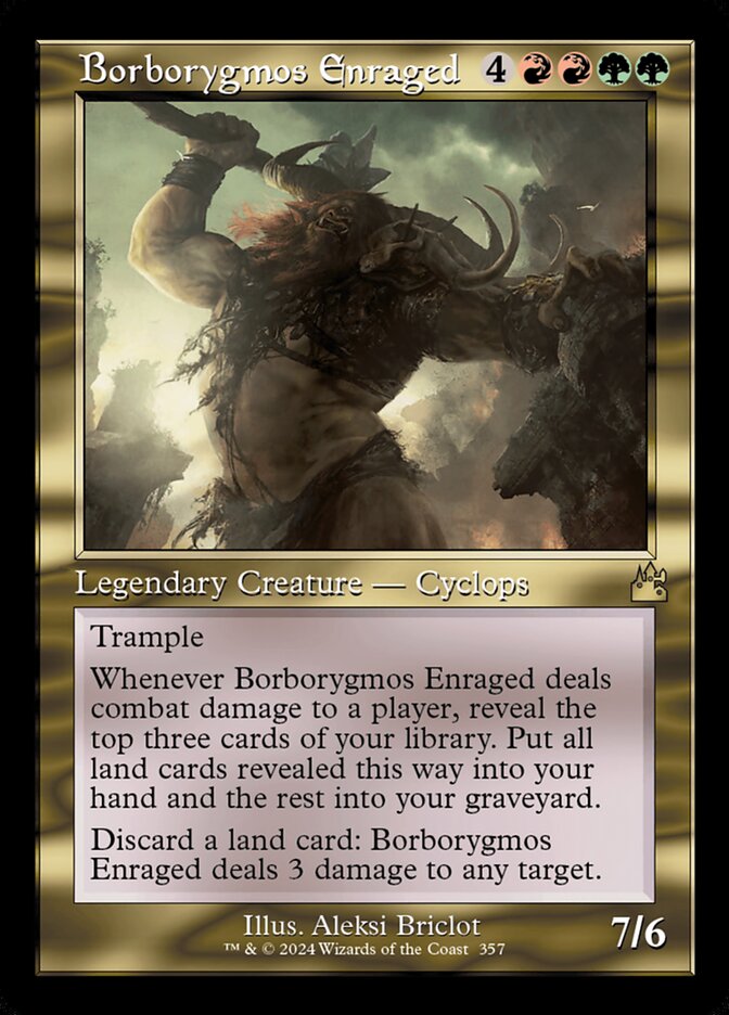 Borborygmos Enraged - Foil - Retro Frame