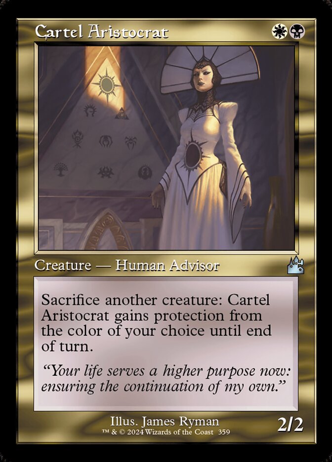 Cartel Aristocrat - Foil - Retro Frame