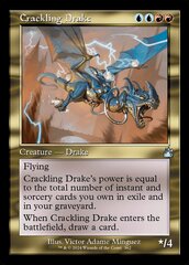 Crackling Drake (0362) (Retro Frame)