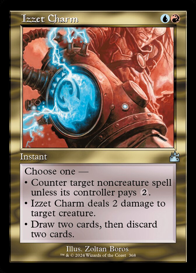 Izzet Charm - Retro Frame