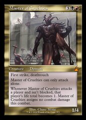 Master of Cruelties (Retro Frame) - Foil