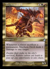 Mayhem Devil (0374) (Retro Frame) - Foil