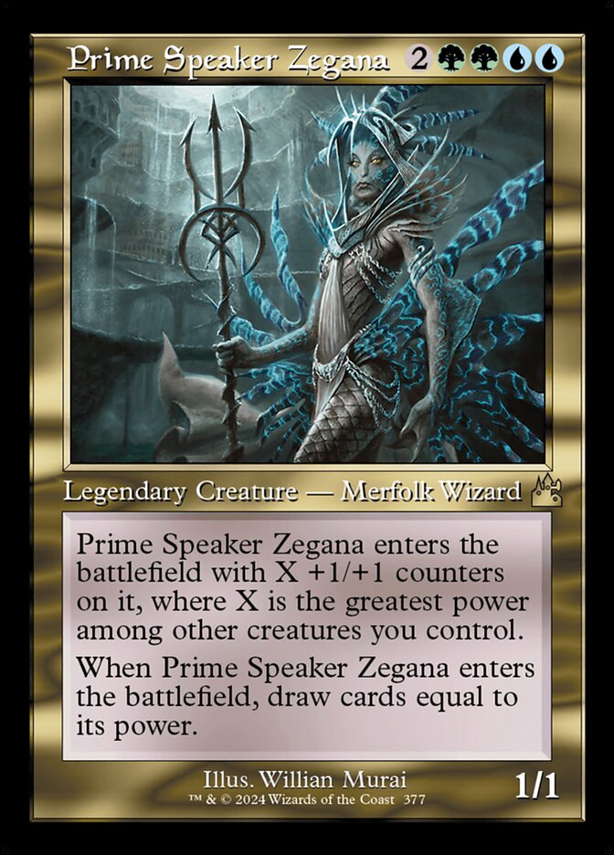 Prime Speaker Zegana - Retro Frame