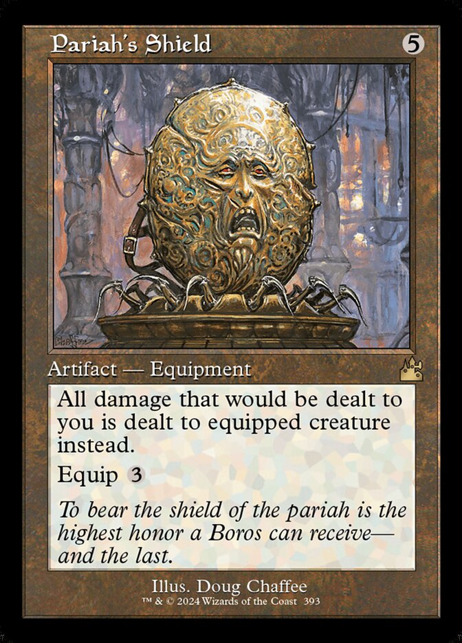 Pariahs Shield - Retro Frame