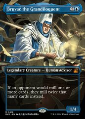 Bruvac the Grandiloquent (Anime Borderless) - Foil