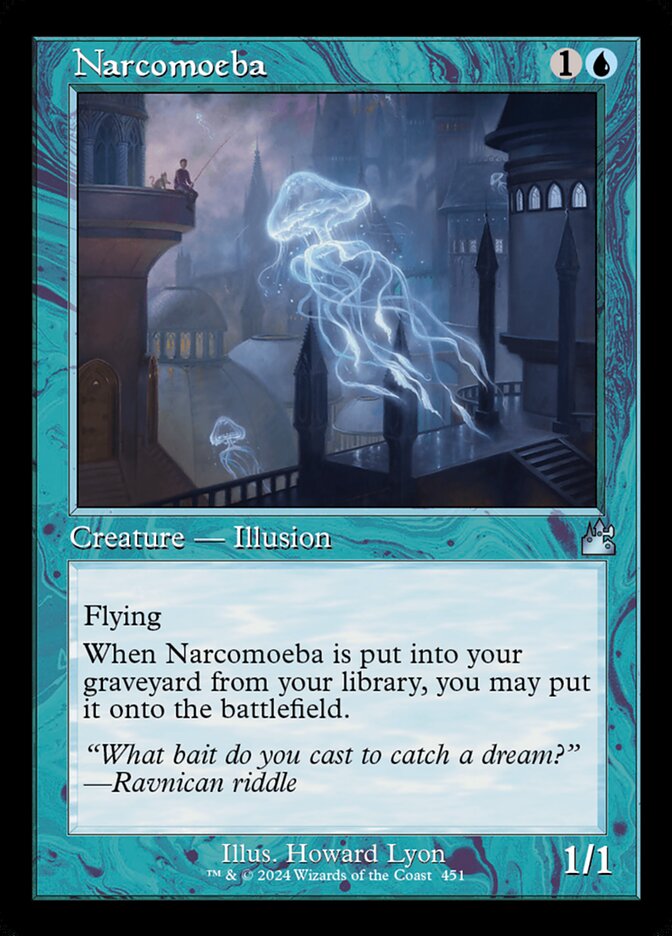 Narcomoeba - Foil - Retro Frame