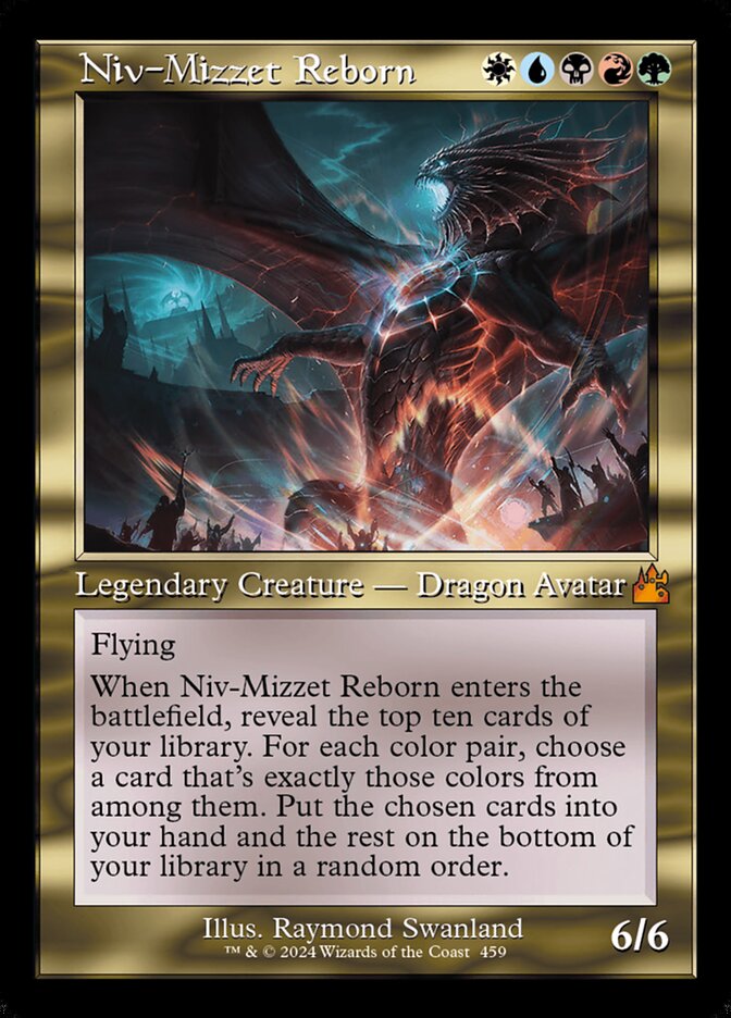 Niv-Mizzet Reborn - Foil - Retro Frame