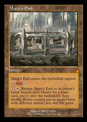 Maze's End - Retro Frame